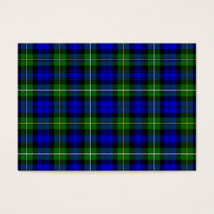 Campbell tartan bleu vert plaid