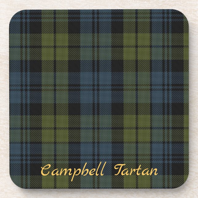 Campbell Tartan Dessous de verre Mariage jeu cadea (Devant)