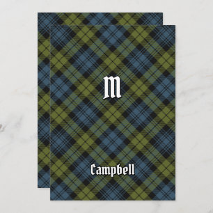 Campbell Tartan Einladung