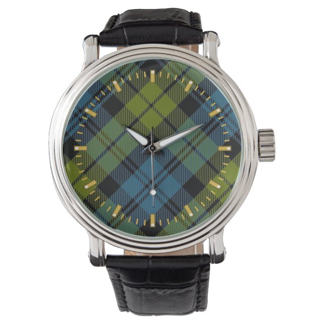 Campbell Tartan Watch Armbanduhr (Vorderseite)
