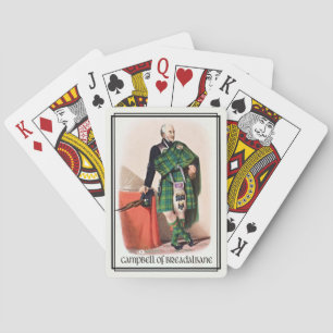 Campbell von Breadalbane Classic Schottland Spielkarten