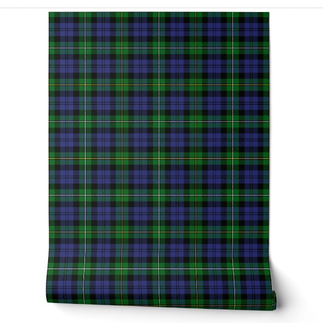 Campbell von Loudoun Tartan Karierter schottischer Tapete (Abrollen)