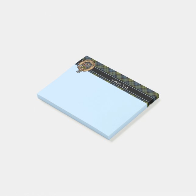Campbell-Wappen Postit-Hinweise Post-it Klebezettel (angewinkelt)