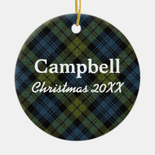 CampbellScottishTartan Keramikornament