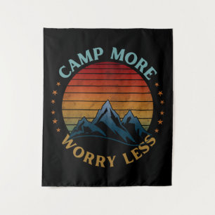 CAMPEN SIE MEHR, SORGEN SIE WENIGER  WANDTEPPICH