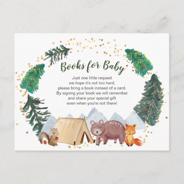 Camper Adventure Baby Books insérer la carte (Devant)