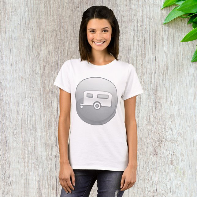 Camper-Anhänger T-Shirt (Von Creator hochgeladen)