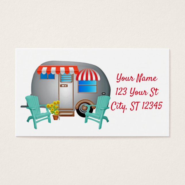 Camper Caravane Teardrop Thunder_Cove (Devant)