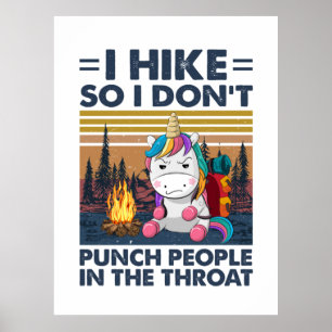 Camper-Geschenk Ich bin wandern, sodass ich nich Poster