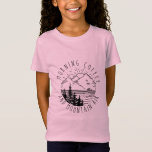 Camper-Geschenk Morgenkaffee und Bergluft Weihna T-Shirt