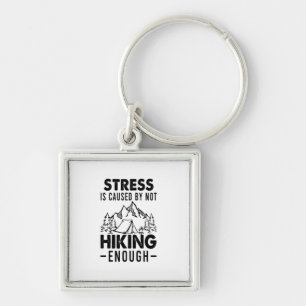 Camper-Geschenk Stress entsteht, wenn nicht genu Schlüsselanhänger