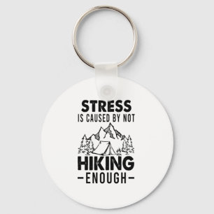Camper-Geschenk Stress entsteht, wenn nicht genu Schlüsselanhänger