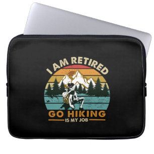 Camper-Geschenk   Wandern ist mein Geburtstag Laptopschutzhülle