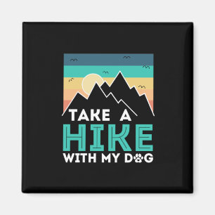 Camper-Geschenk   Wandern mit meinem Hund zum Gebu Magnet