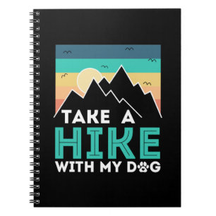Camper-Geschenk   Wandern mit meinem Hund zum Gebu Notizblock