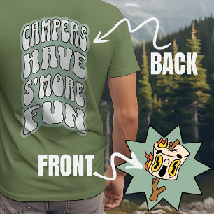 Camper haben S mehr Spaß Groovy Retro Camping Shir T-Shirt