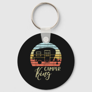 Camper King Cly Sy Smart Y Matching Couple Camping Schlüsselanhänger