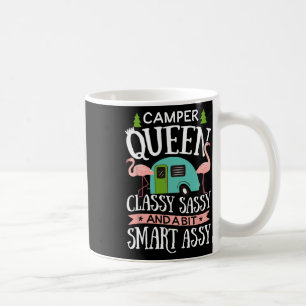 Camper-Königin Cly Sy Smart Y T-Shirt Camping Rv G Kaffeetasse