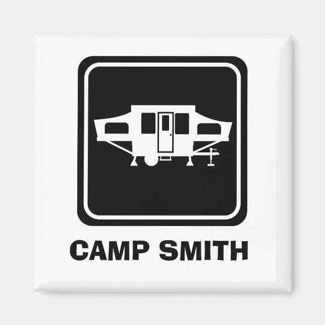 Camper Magnet Camp Smith (Devant)