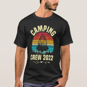 Camper Matching Group Camping Crew Camp Family Cam T-Shirt