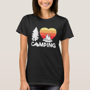 Camper Outdoor Zelt I Liebe Camping T-Shirt