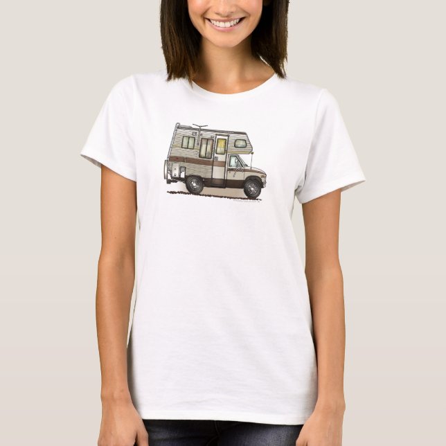 Camper RV-Kleid der Klassen-C T-Shirt (Vorderseite)