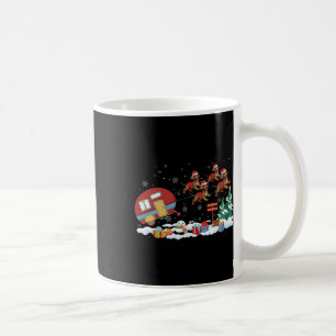 Camper Van Dackel Dog Sleigh Weihnachtsmannmütze C Kaffeetasse