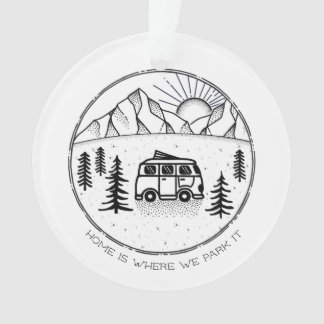 Camper Van en plein air Examen de l'année de voyag