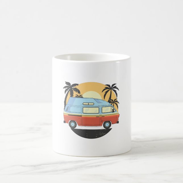 Camper Van Kaffeetasse (Mittel)