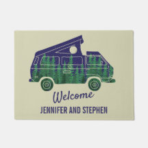 Camper Van mit Pop Up Zelt Personalisiert