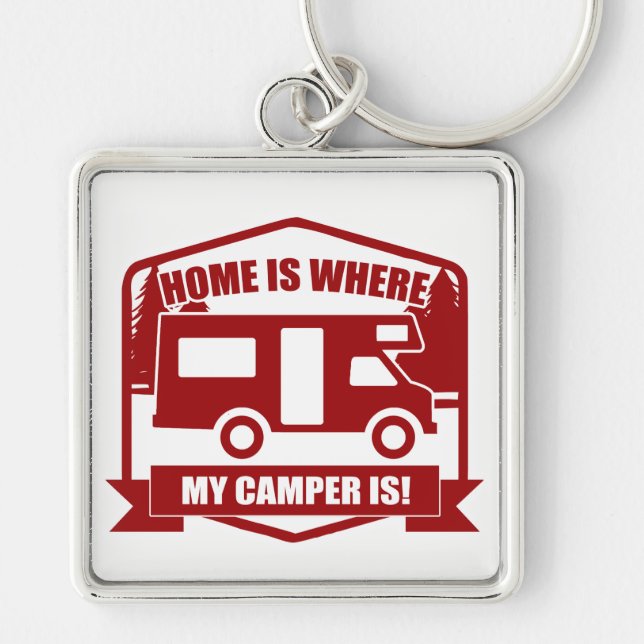 Camper van schlüsselanhänger (Vorne)