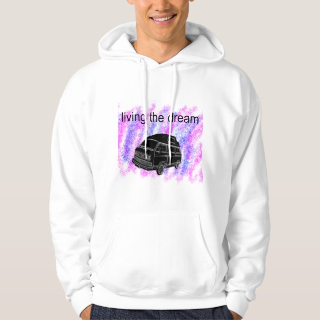 Camper van vanlife hoodie (Vorderseite)