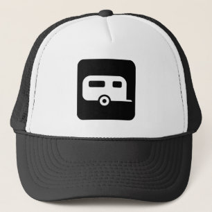 Camper-Zeichen Truckerkappe