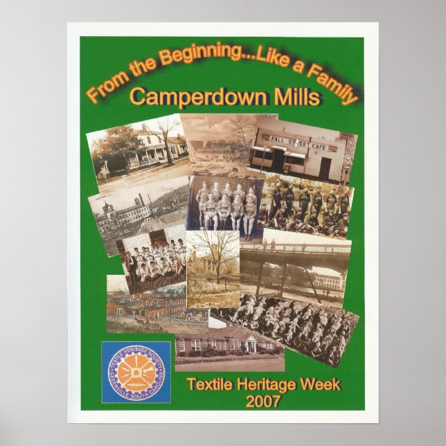 Camperdown/Textile Week Poster (Vorne)