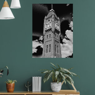 Camperdown Uhrturm Hüter der Zeit Poster