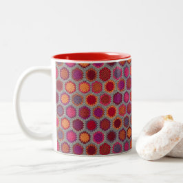 Campfire Blanket 11 oz Zwei-Tone-Tasse Zweifarbige Tasse