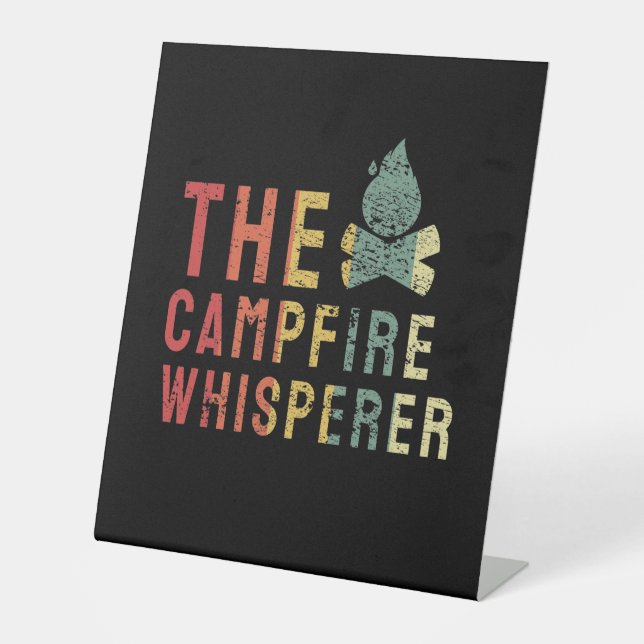 Campfire - Campfire Whisperer Sockelschild (Vorderseite)