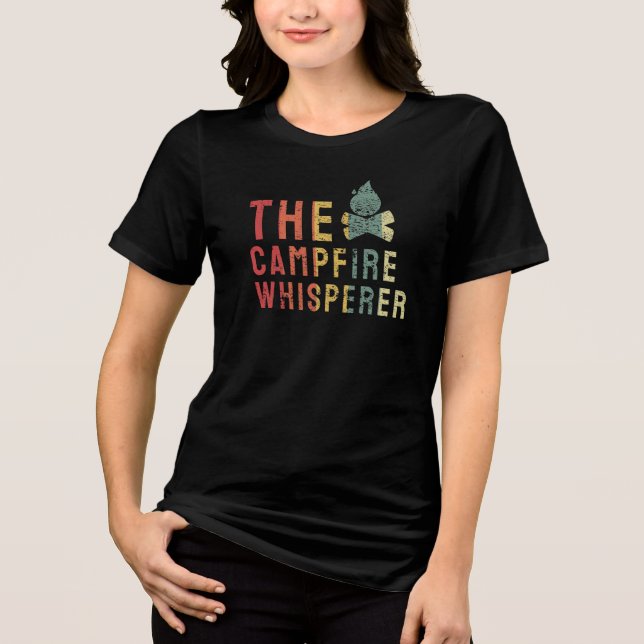 Campfire - Campfire Whisperer Tri-Blend Shirt (Vorderseite)