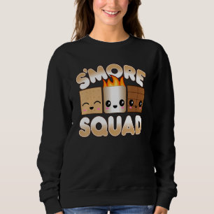 Campfire Camping Outdoor Friends Smore Squad Sweatshirt