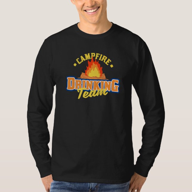 Campfire Drink Team T-Shirt (Vorderseite)