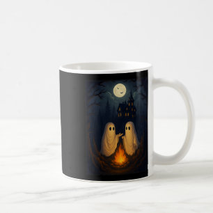 Campfire Ghost Shirt Spuk Forest Bonfire Niedlich Kaffeetasse