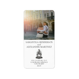 Campfire Love Adressaufkleber