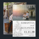 Campfire Love Save The Date<br><div class="desc">A fabulous keepsake for your guests! Photo on the back makes this a save the date they can frame!</div>
