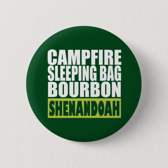 Campfire Schlaftasche Bourbon Shenandoah Button (Vorderseite)
