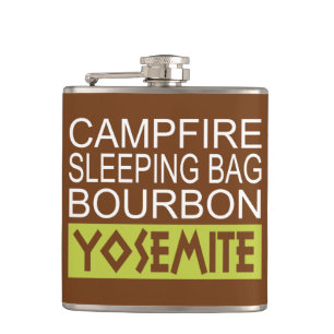 Campfire Schlaftasche Bourbon Yosemite Flachmann