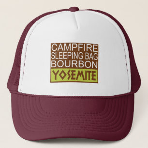 Campfire Schlaftasche Bourbon Yosemite Truckerkappe