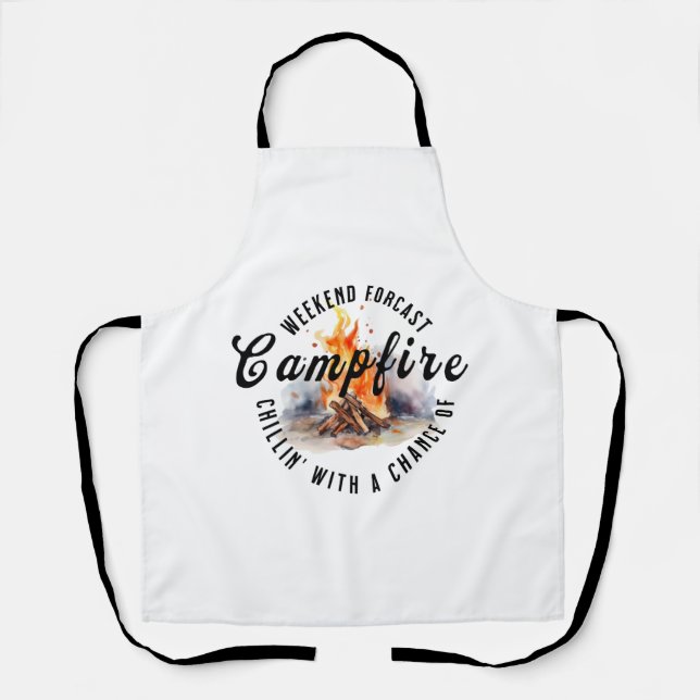 Campfire-Schürze, Camping Schürze (Vorderseite)