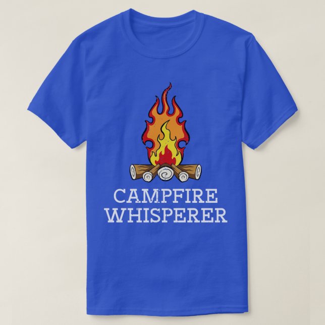 Campfire Whisperer T-Shirt (Design vorne)