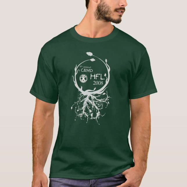 CampHFL 08 Männer T-Shirt (Vorderseite)