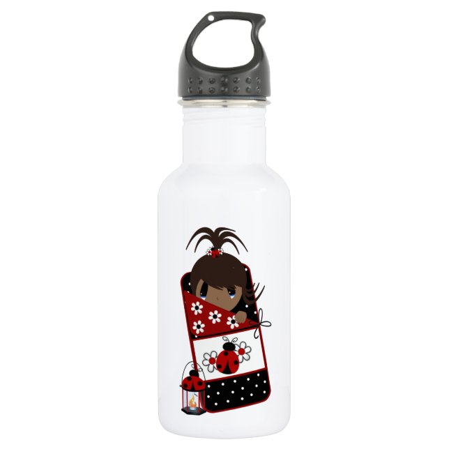 Camping#3 Flaschenbearbeitung 32 oz Trinkflasche (Vorderseite)